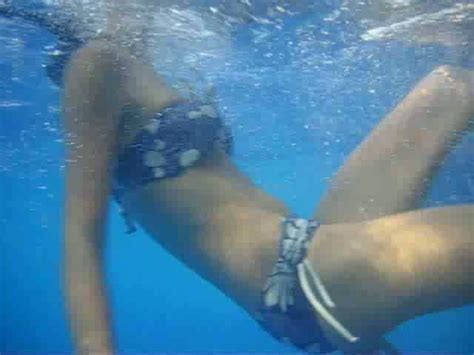 underwater homemade video my girlfriend s big ass in bikini undies