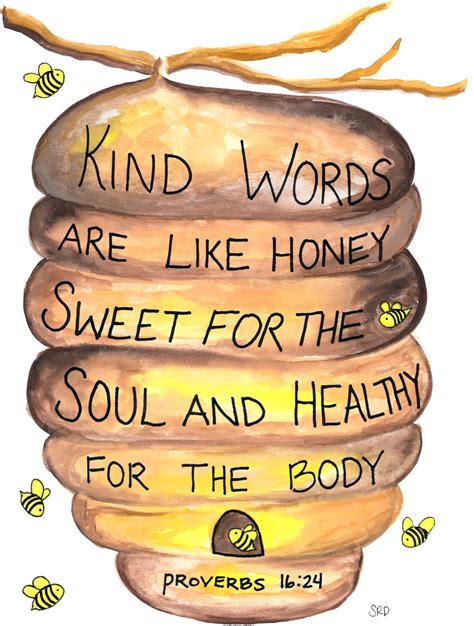 honey bee proverbs biblical quote fine art print