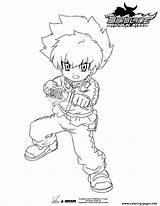 Coloring Beyblade Player Pages Printable Print Color sketch template