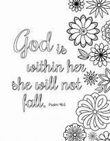 Her Verses Adults Psalm Scriptures Planesandballoons Bettercoloring Loves sketch template