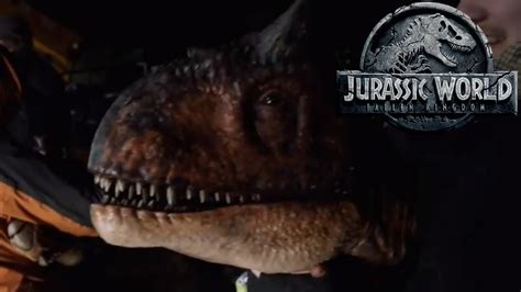 New Jurassic World Fallen Kingdom Behind The Scenes Footage Analysis