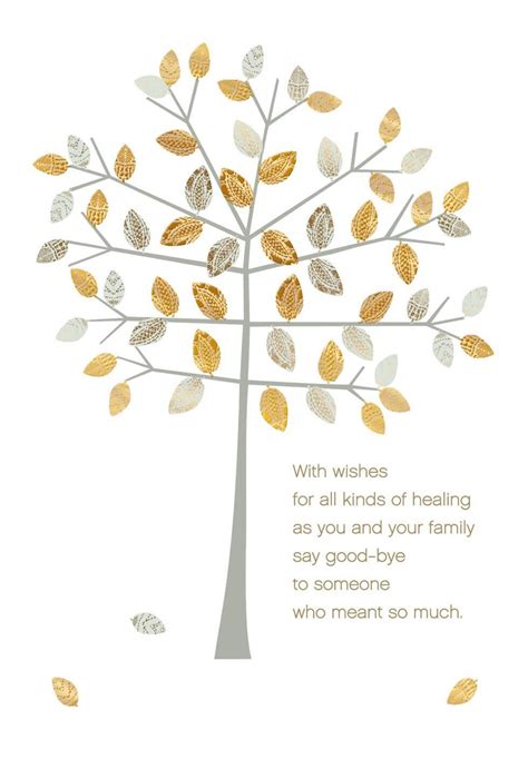 healing wishes sympathy card greeting cards hallmark