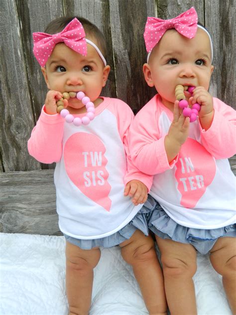 twin sister raglan tee twin sister matching twins twin tees twin