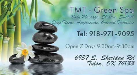 tulsa massage green spa