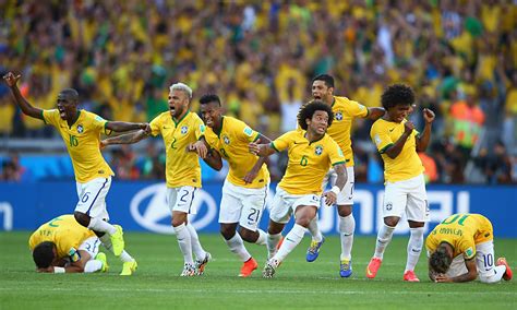 brazil beat chile  penalties  reach world cup quarter finals football  guardian