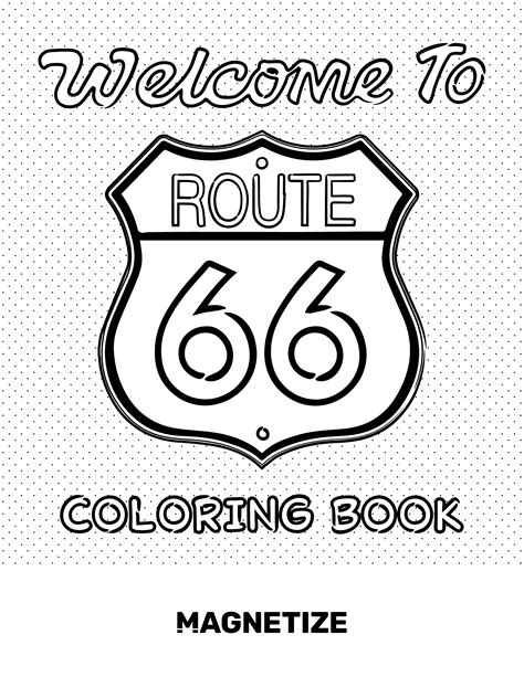 route  coloring pages