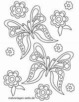 Blumen Schmetterling Malvorlagen Malvorlage Schmetterlinge Kostenlos sketch template