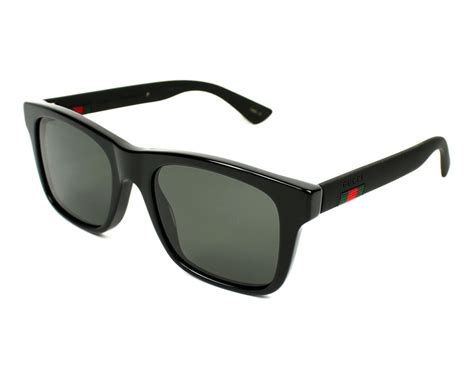 gucci sunglasses gg 0008 s 002 black visionet