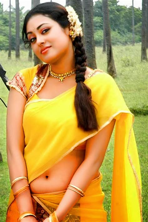 Actress Meenakshi Very Cute Indian Girl Hot Half Saree Images Online