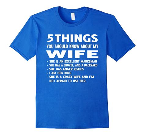 5 Things You Should Know About My Wife T Shirt Fl – Sunflowershirt