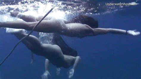 Underwater Swimming Girls On Tenerife Porntube