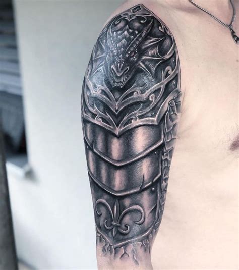 101 Incredible Armor Tattoo Designs You Need To See