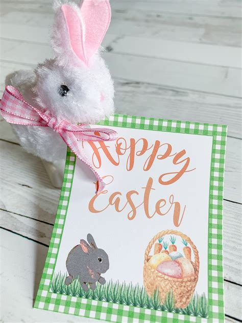 hoppy easter printable tags everyday party magazine