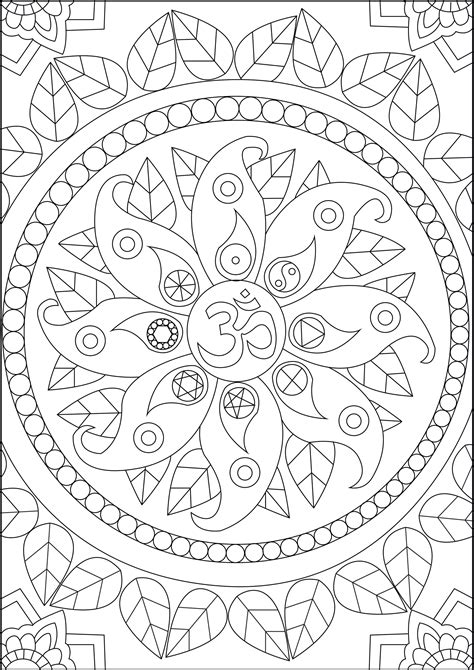 stress coloring pages simple