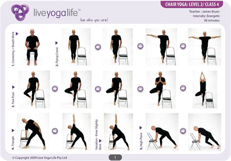 Yoga With A Chair Level 2 Class 4 Live Yoga Life