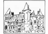 Castillo Schloss Kasteel Dibujo Kleurplaat Malvorlage Ausmalbild Ausdrucken Grandes Educima Schulbilder Stampare Kb Schoolplaten Educolor Herunterladen Abbildung Große sketch template