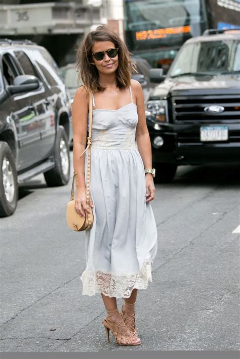 A Breezy Slip Dress Is Even Breezier Without A Bra Right Braless