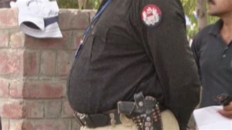 Pakistan S Fat Cops Battle The Bulge Bbc News