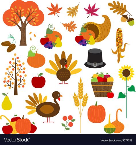 thanksgiving clipart royalty  vector image