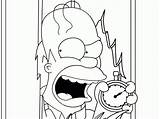 Homer Simpsons Disegnidacolorareonline Winslow Wecoloringpage Successivo sketch template