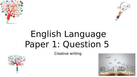 gcse english language paper  question  teaching resources