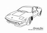 Lamborghini Maserati Sportive Coloringhome Disegno Coluroid Supercars Granturismo sketch template