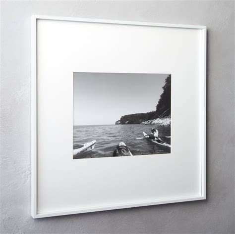 gallery white picture frame  white mat  reviews cb canada