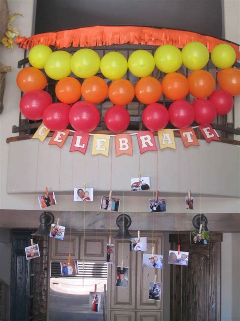 simple birthday party decorations   celebrate