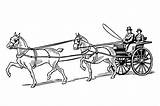 Carriage Buggy Pferdekutsche Wagon Horses Carruagem Pferd Puxada Cavalos Clipe Pertaining Clipartmag Gezeichneter Publicdomainpictures Clipartkey sketch template