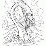 Marini Mostri Drago Monstruos Marinos Orochimaru Kolorowanka Czajniczek Monstres Marins Dragón Zombie Mannaro Lupo Strega Dragão Bruxas Bruxa Colorkid sketch template