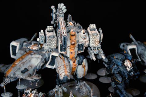 Complete Tau Army And New Warhammer 40k Project