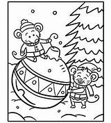 Coloring Pages Christmas Holiday Printable Kids Sheets Year Olds Color Mice Print Chores Toddlers Parents Printables Colouring Easy Colorings Merry sketch template