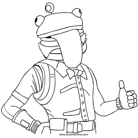 fortnite beef boss coloring page  printable coloring pages coloring
