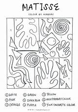 Matisse Scuola Grundschule Elementare Obras Kunstunterricht Arbeitsblatt Montessori Colorare Sheets Artisti Result Artistica Cutouts Pintar Didattiche Worksheets Vertretung Lezioni Attività sketch template