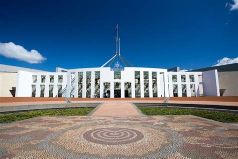 australias combative parliament   building    blame bc