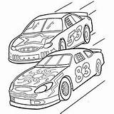 Car Coloring Race Pages Sports Nascar Ones Little Jaguar sketch template