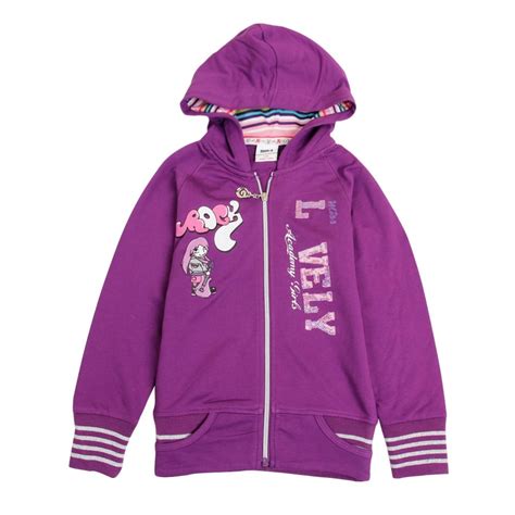 purple hoodies jackets  girls kids coats childrens windbreaker outerwear clothes