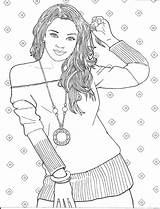 Coloring Pages Book Adult People Modern Princess Drawings sketch template