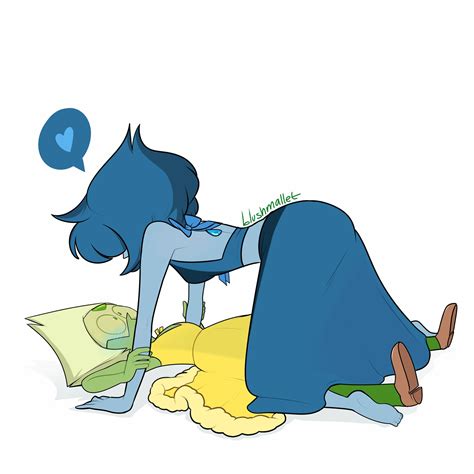 rule 34 2girls blushmallet clothed female female only lapidot lapis