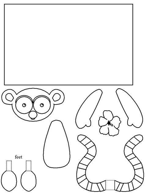 template templates childrens crafts prints