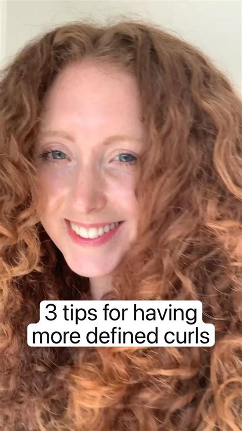 3 tips for having more defined curls and less frizz curly hair