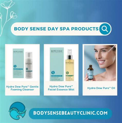 body sense day spa products