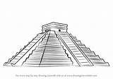 Chichen Itza Draw Castillo El Drawing Step Para Piramide Piramides Aztec Drawingtutorials101 Dibujos Wonders Mexico Arquitectura Drawings Prehispanicas Culturas Architecture sketch template