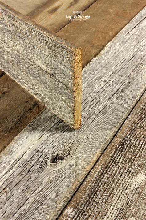 salvaged lime washed softwood barn cladding