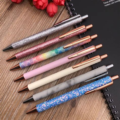 pcs  high grade creative metal ballpoint pens upscale business office signing   colors