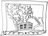 Coloring Pages Lighthouse Printable Maine Drawing Pencil Getcolorings Getdrawings Easy Knotes sketch template