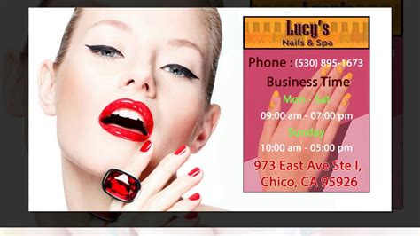 lucys nails spa  chico ca  phone    youtube