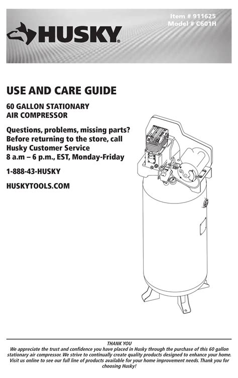 husky  gallon air compressor parts diagram images  diagram images