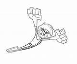 Danny Phantom Attack Coloring Pages Another sketch template