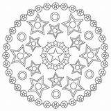 Mandala Coloring Star Printable Pages Estrellas Kids Sheets Preschoolactivities Comment First Space Choose Board sketch template